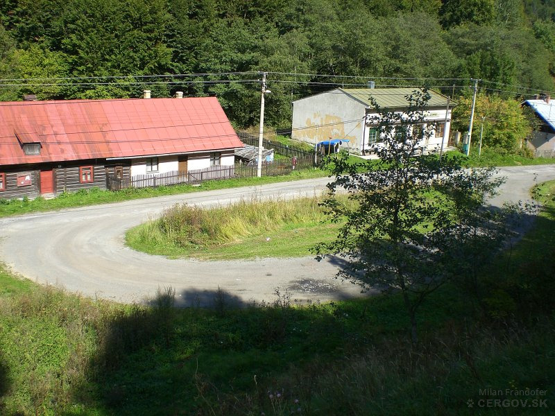 Autobusová zastávka v Livovskej Hute