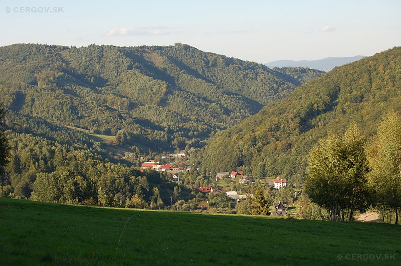 Výhľad na obec Kríže