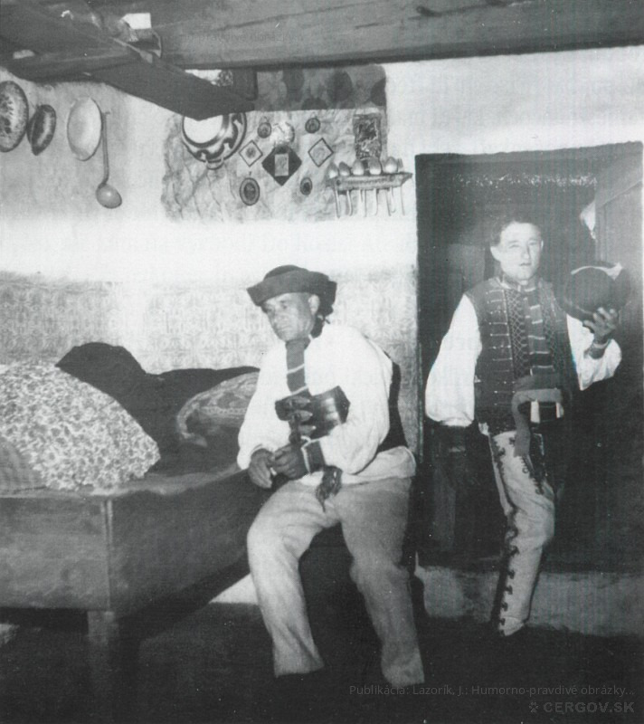 Interiér drevenice v osade Baranie