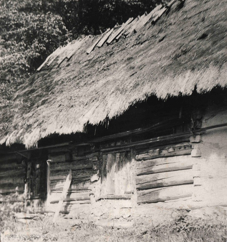 Hospodárska časť drevenice Juraja Blaščáka