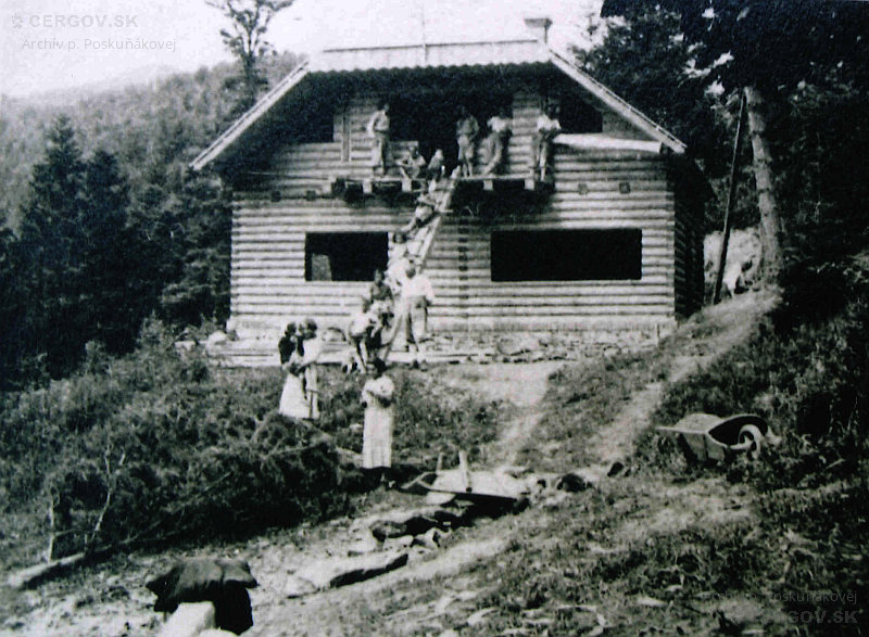 Výstavba turistickej chaty - Červená Voda