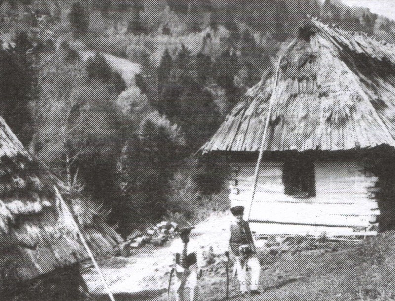 Usadlosť Andreja Blaščáka v osade  Baranie