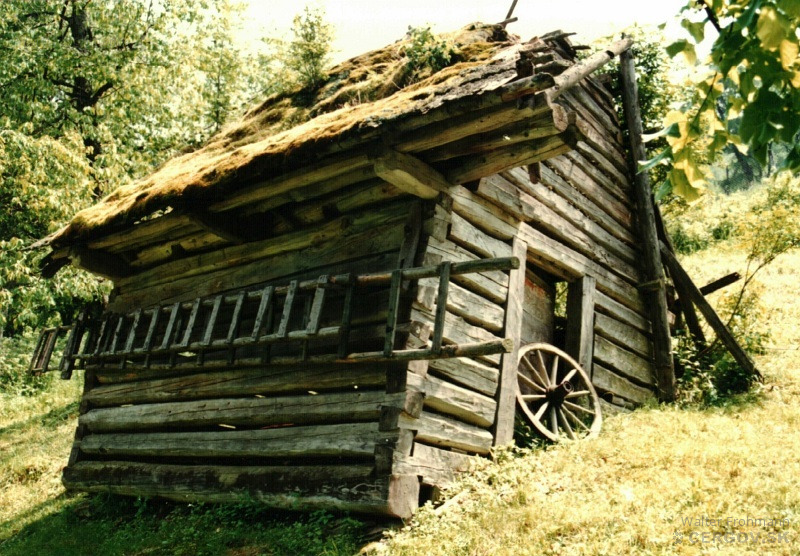 Pôvodný sypanec Štefana Timuru v osade Baranie