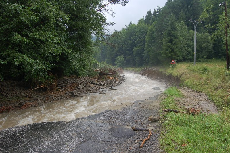 Topľa medzi Livovom a Livovskou Hutou