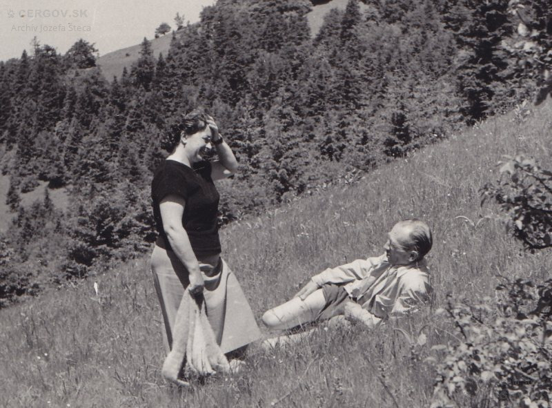 Július Chmelár so svojou manželkou Klárou.