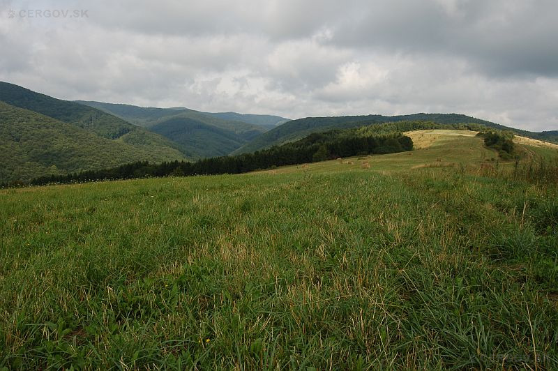 Pohľad na Čergov od Hradiska